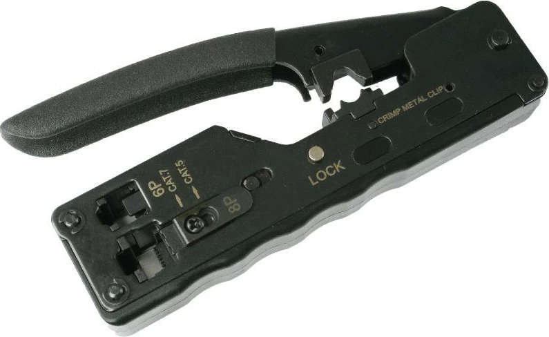 Mjet krimpimi ALANTEC NI041 për RJ45/RJ12/RJ11, i zi