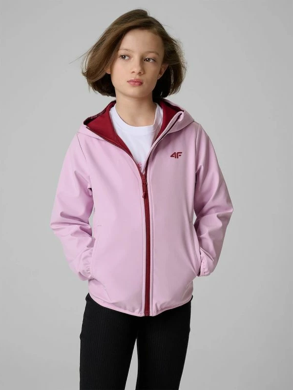 Jakne softshell për vajza 4f 4FJWSS26TSOFF478-47S