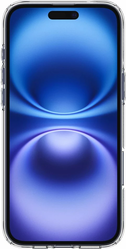 Mbështjellës Spigen Liquid Crystal Mag me MagSafe për iPhone 16 Plus, Transparent
