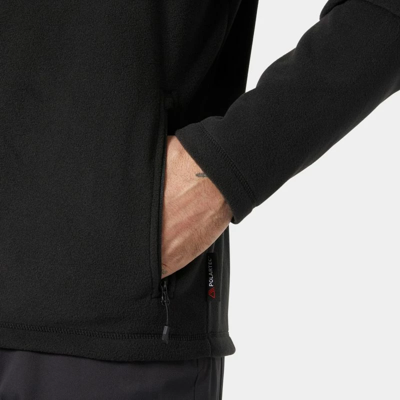 Jakne fleece për meshkuj Helly Hansen, e zezë