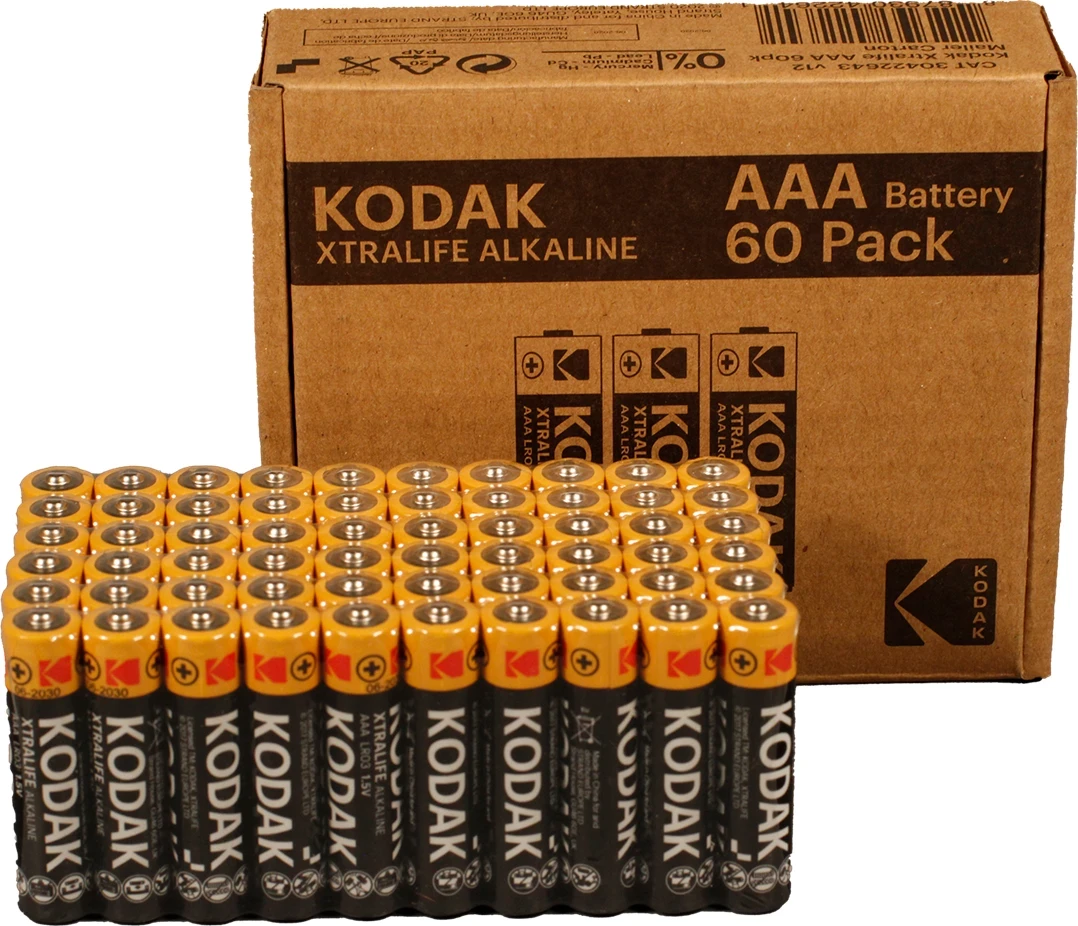 Bateri Kodak XTRALIFE, AAA, 60 copë