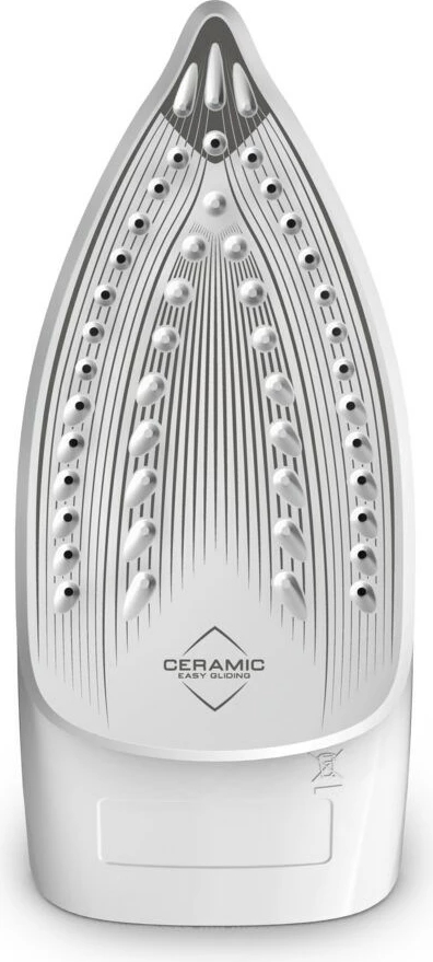 Hekur Tefal Virtuo 30 FV2C40E0, 2000 W, pllaka qeramike, pjeshkë/bardhë