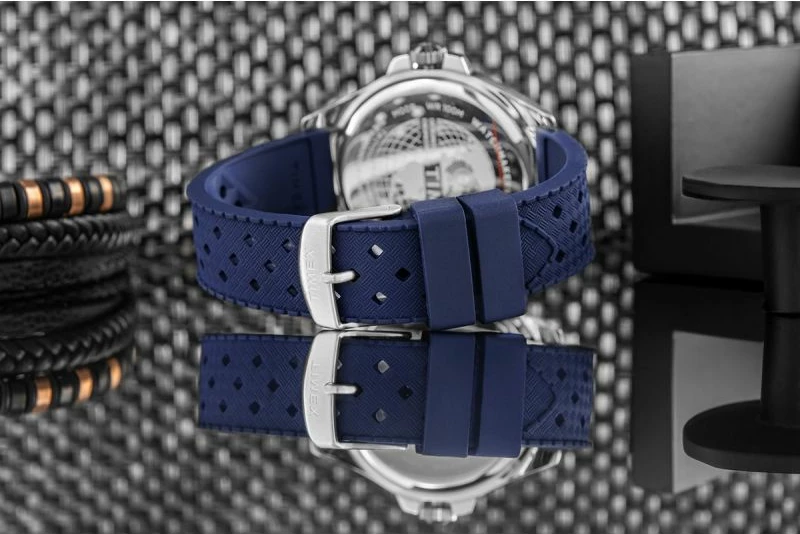 Orë dore për meshkuj Timex, e kaltër