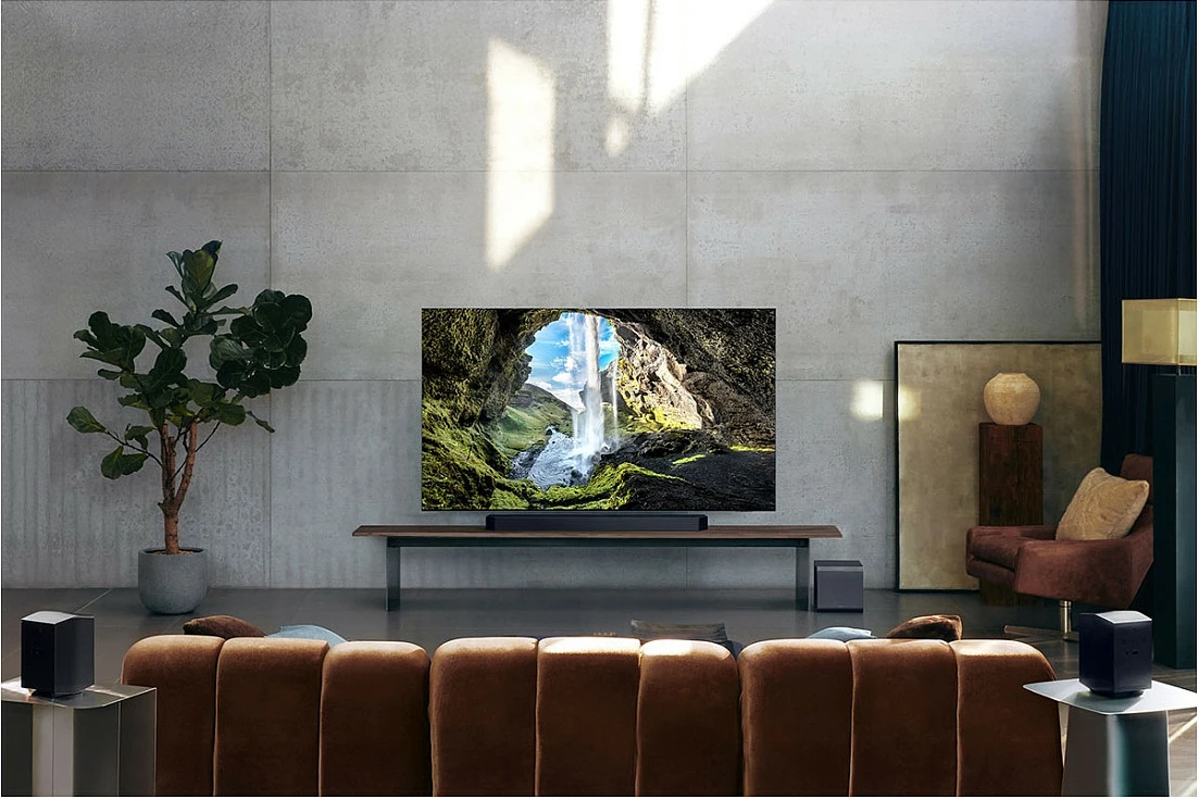Soundbar Samsung HW-Q995GF, 11.1.4 kanale, Dolby Atmos/DTS:X, Bluetooth 5.2, Titanium Black