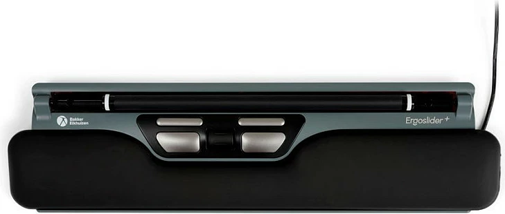 Maus BakkerElkhuizen Ergoslider+ Central, 1600 DPI, me kabllo, i zi