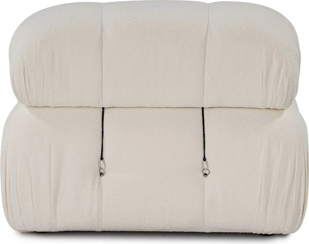 Karrige njëvendëshe Bubble L1, e bardhë, Atelier del Sofa