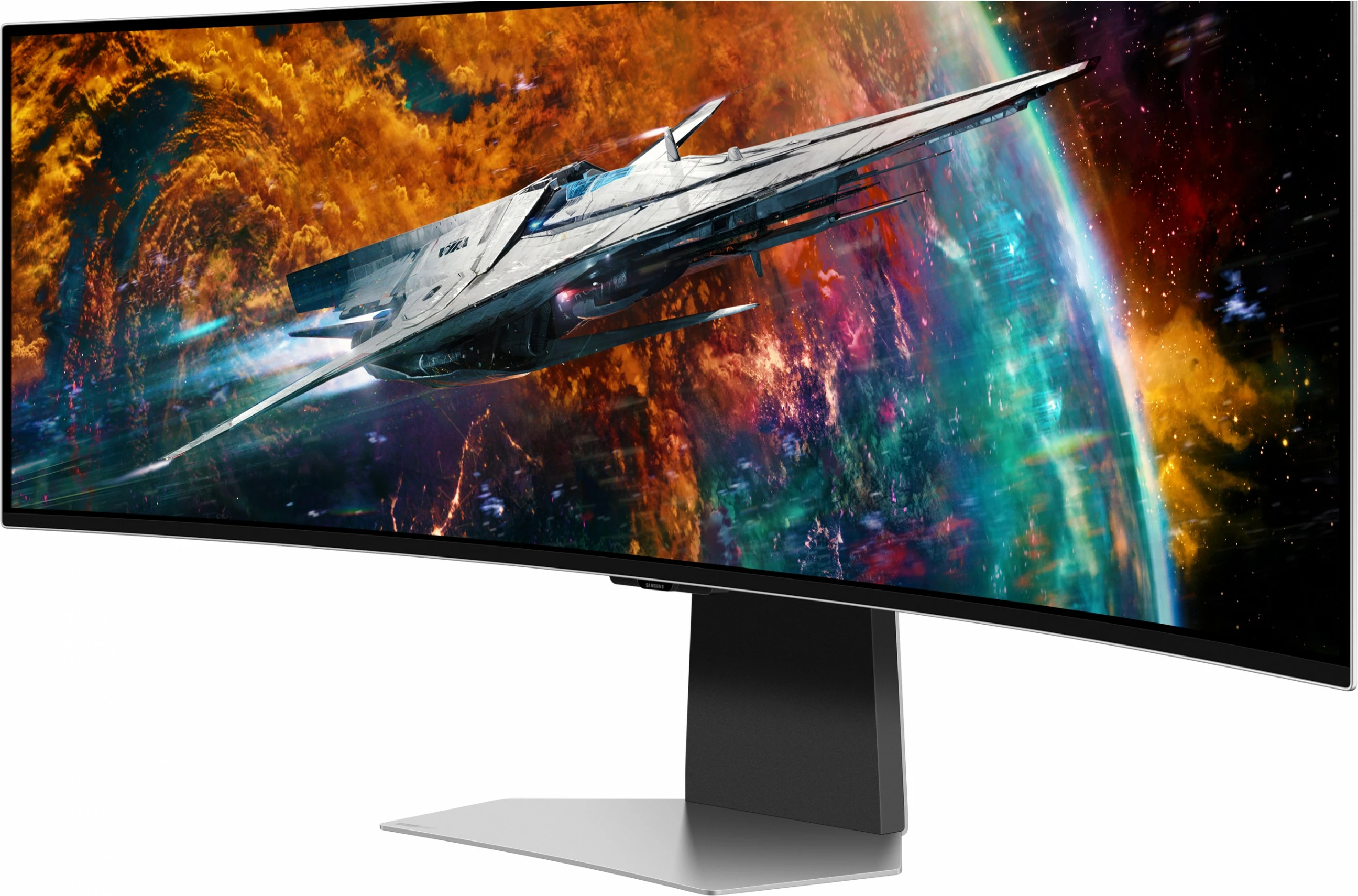Monitor Samsung G95SC, 49", 5120 x 1440, OLED, Argjendtë