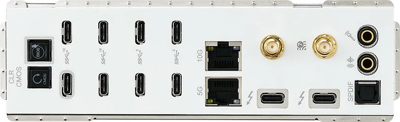 Pllakë amë ASRock Z890 Taichi AQUA, Intel, LGA 1851, DDR5-SDRAM, 256 GB, e bardhë