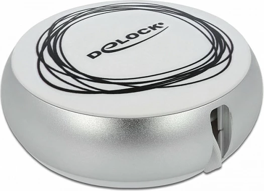 Kabllo USB DeLOCK retractable 2n1, USB-A në USB-C/Micro-USB, 0.92 m, USB 2.0, 2.1A, argjend/bardhë
