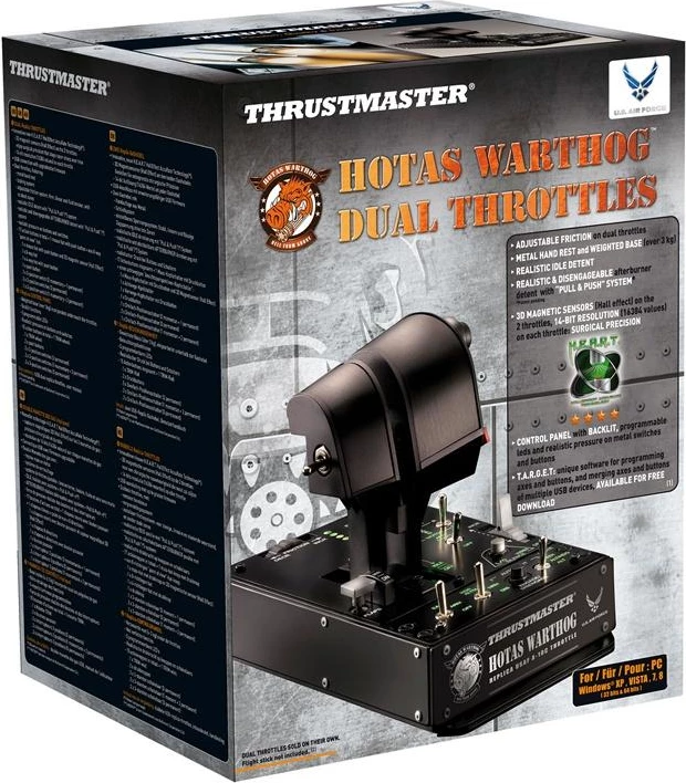 Kontroller fluturimi Thrustmaster HOTAS Warthog Dual Throttles 2960739, i zi