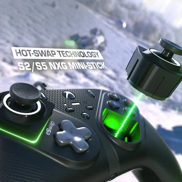 Kontroller loje Thrustmaster ESWAP S Pro, USB-C me kabllo, për Xbox Series X|S/Xbox One/PC (Windows 10/11), i zi