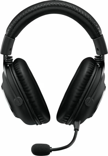 Kufje gaming Logitech G PRO X 981-000818, 7.1, over-ear, me mikrofon BLUE VO!CE, me kabllo 3.5mm/USB-A, të zeza