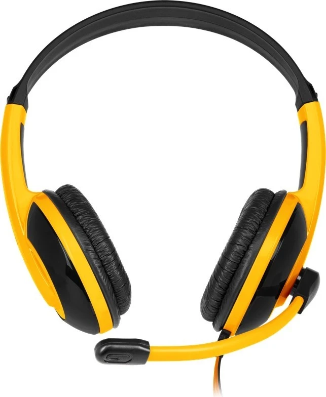 Kufje gaming Defender Warhead G-120, me kabllo, ngjyrë zezë-portokalli