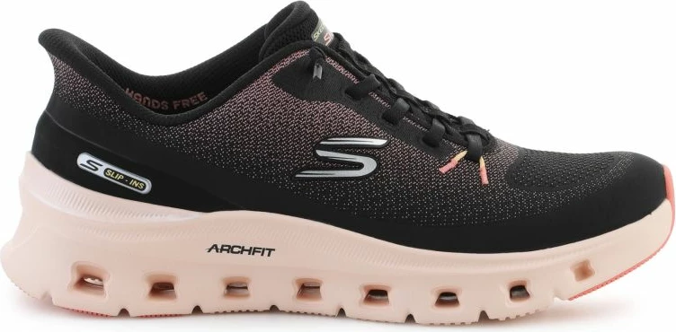 Atlete Skechers Slip-ins Arch Fit Glide-Step Pro 150730-BKCL, të zeza/koral