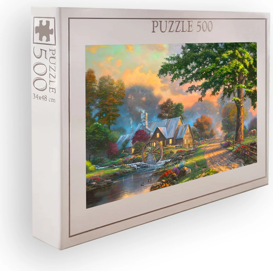 Puzzle 500 copa, Evila Originals, shumëngjyrësh, PZL_039_500
