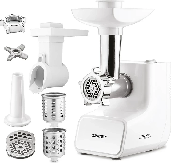 Makinë mishi Zelmer ZMM3512B, 1500 W, Bardhë