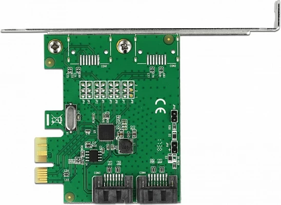 Kartelë PCIe RAID SATA3 Delock, 2x SATA të brendshme