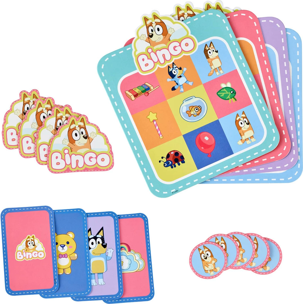 Bluey Bingo's Bingo Cards