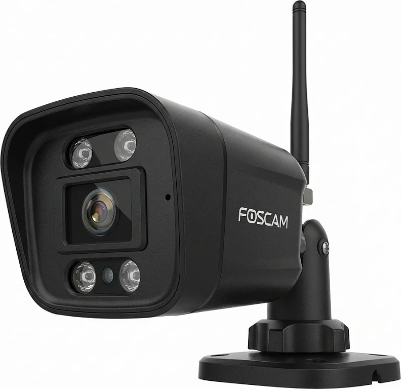 Kamerë sigurie IP Foscam FABV5S, Wi‑Fi, e zezë