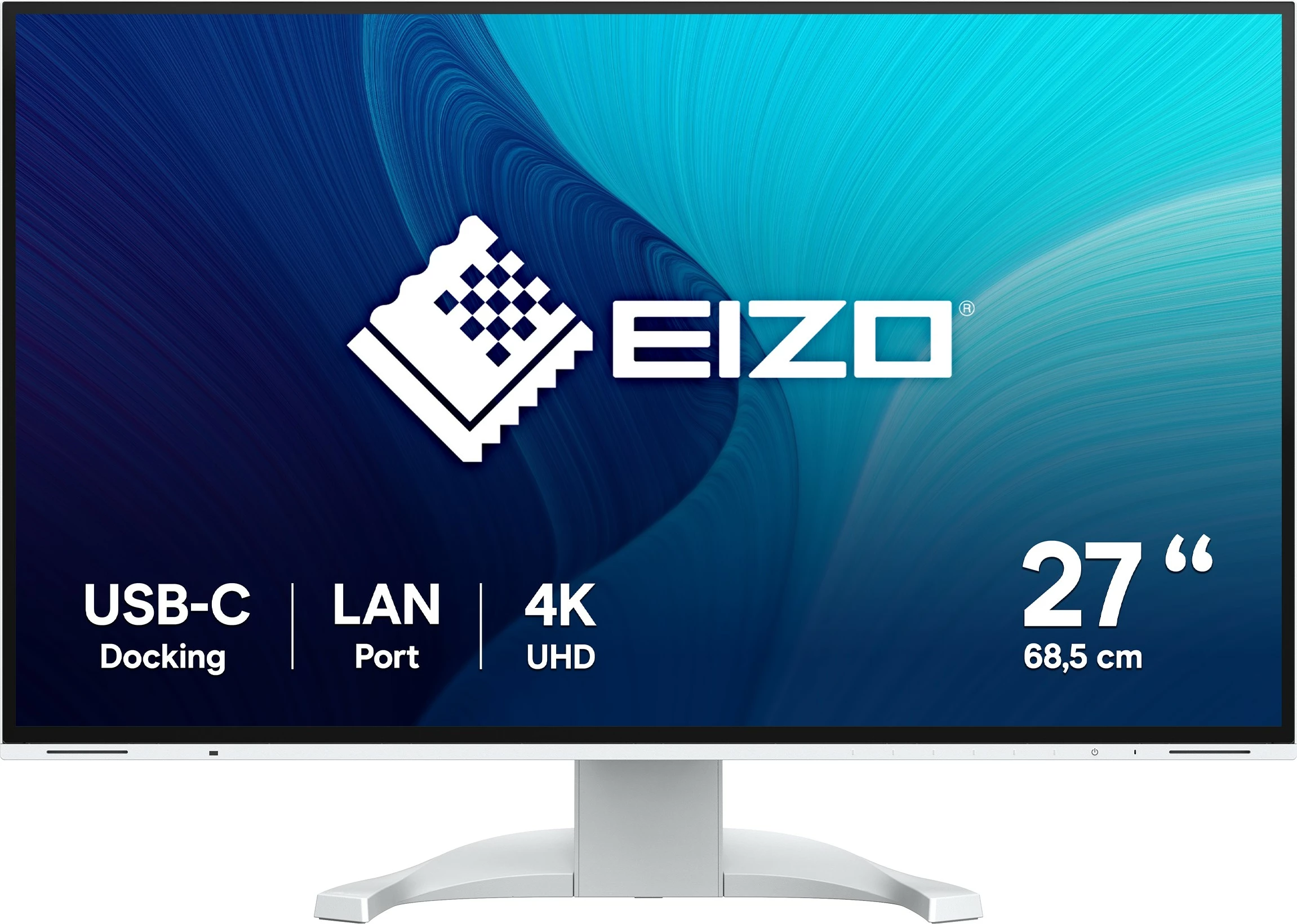 Monitor Eizo FlexScan EV2740X, 27", 4K Ultra HD, i bardhë