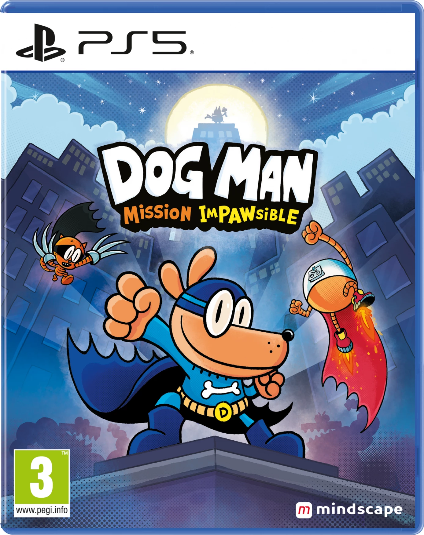 Video lojë PS5 Mindscape Dog Man: Mission Impawsible, PEGI 3