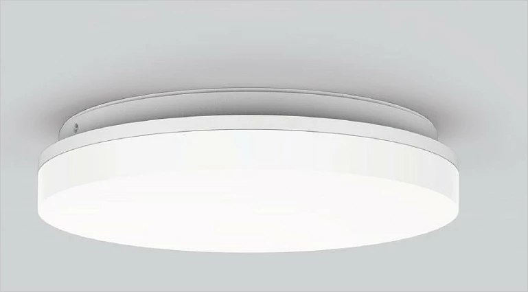 Plafonierë LED Synergy21 Theia, 25W, IP54, dimmable, e bardhë