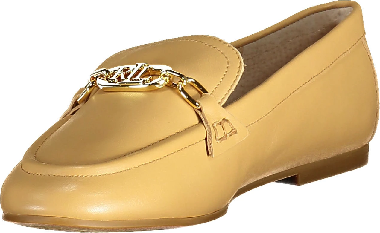 Këpucë Ralph Lauren Classic femra, bezhë [Madhësia: 40]