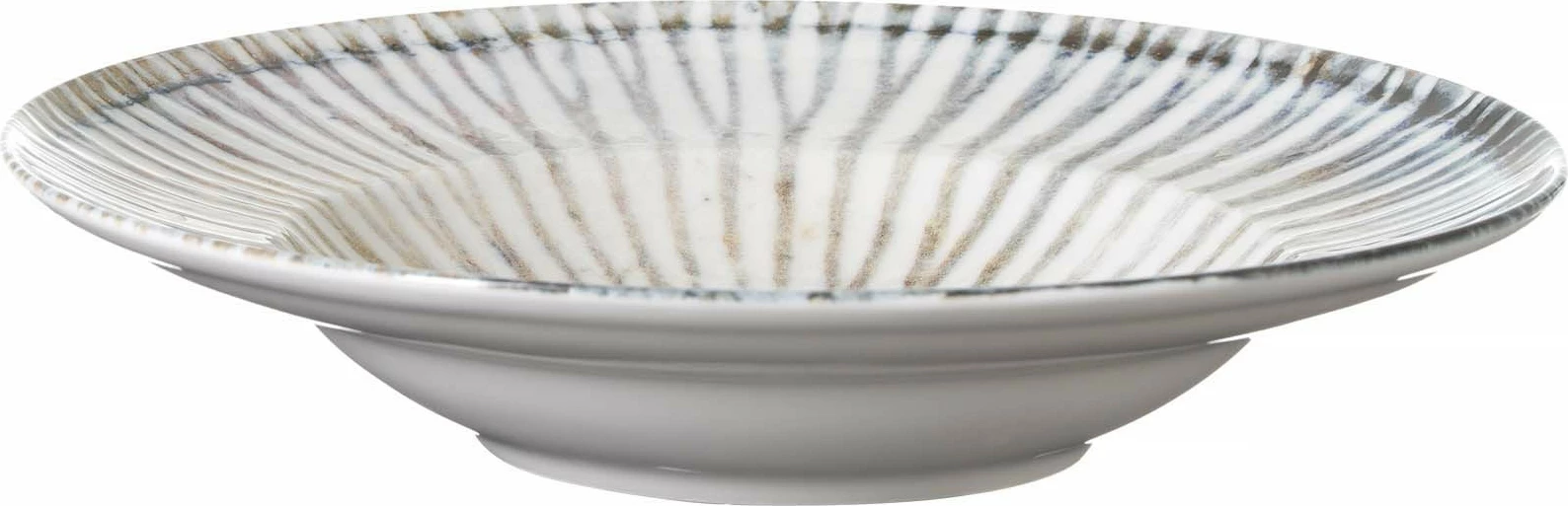 Pjatë paste Fine Dine Ammonite Ø260 mm, 400 ml, gri-kaltër, set 6 copë