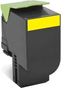 Toner Lexmark 80C2SYE, 2000 faqe, Verdhë