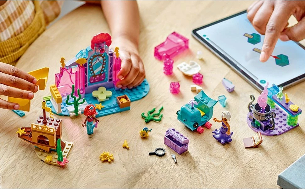 Set ndërtimi LEGO Disney 43254 Arielles Kristallhhle, shumëngjyrësh