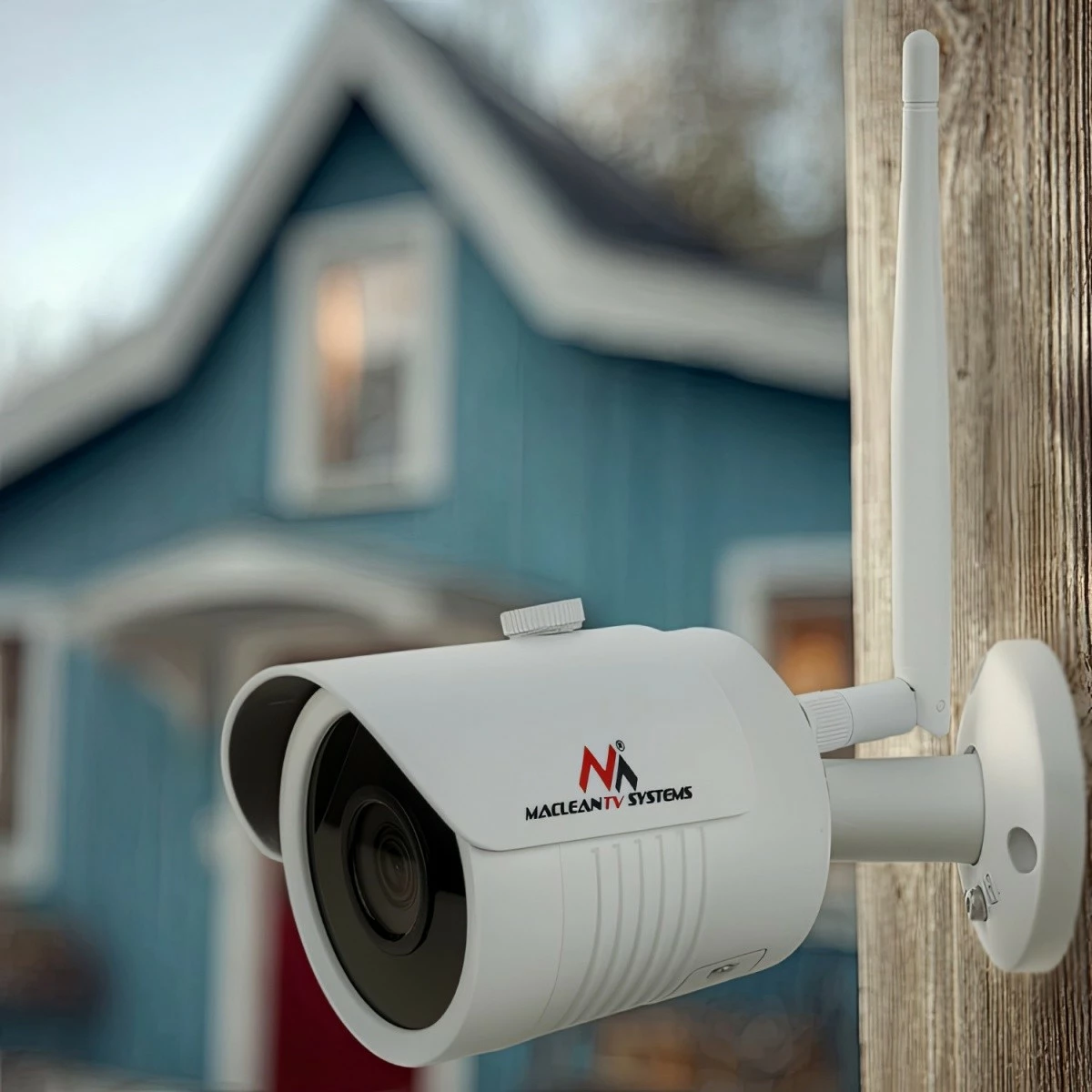 Kamerë IP WiFi, Maclean, MCTV-516, 5MP, H.265/H.265+, ONVIF, e jashtme, e bardhë