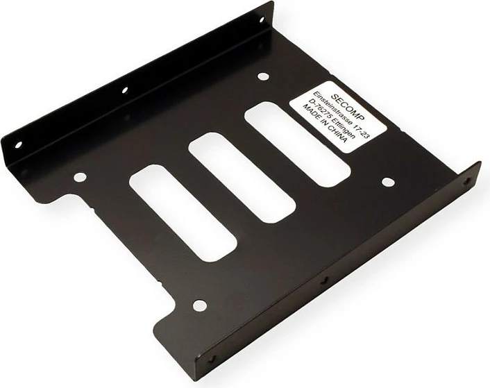 Adapter montimi ROLINE 16.01.3009 për HDD/SSD 2.5" në 3.5", metal, i zi