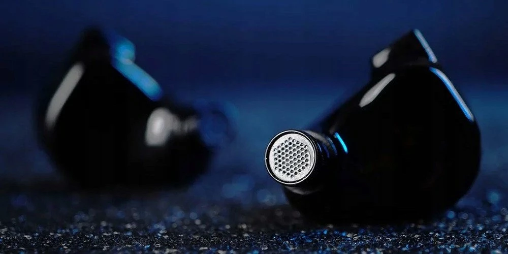 Kufje in-ear Truthhear ZEROBLUE2, dy driver dinamik 10mm+7.8mm, 3.5mm jack, 0.78mm 2-pin, blu, me kuti