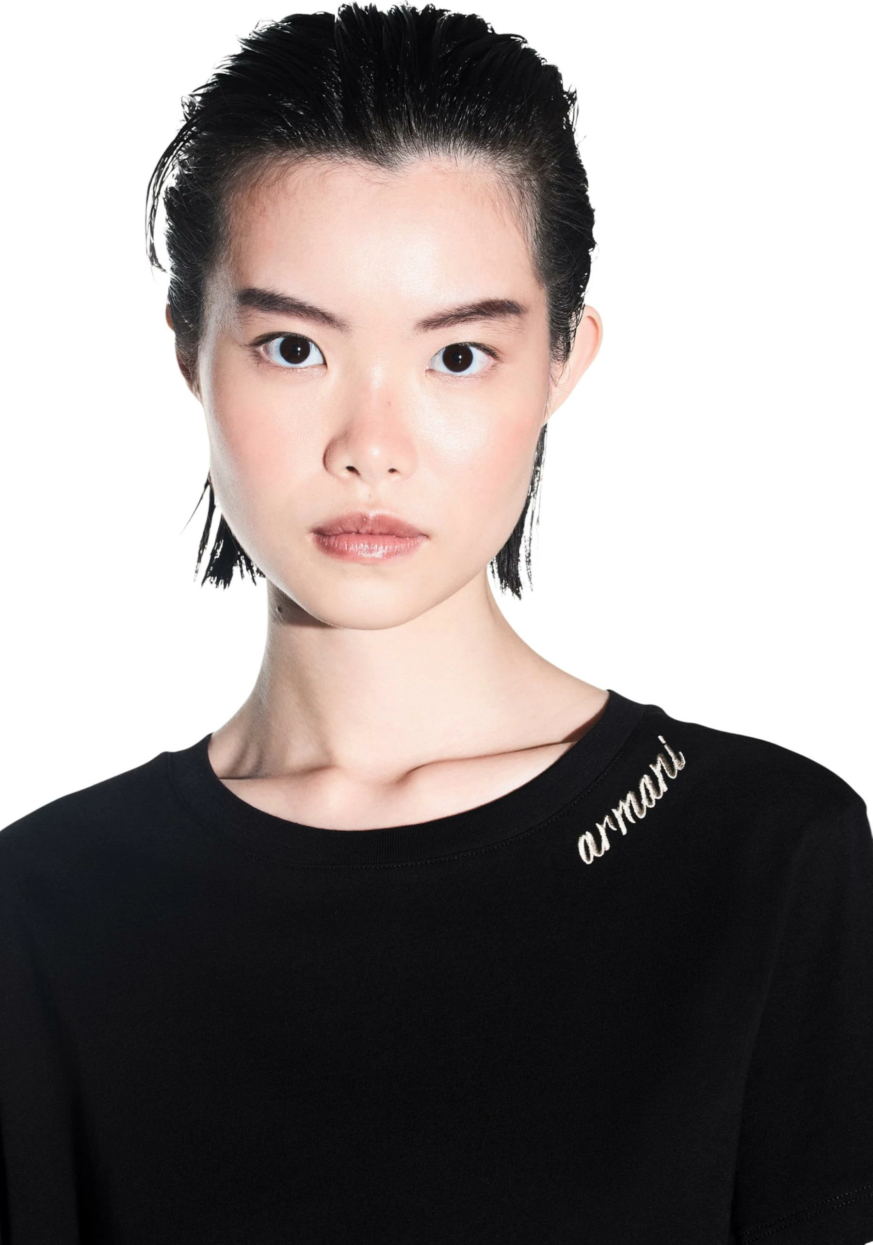 Maicë për femra Armani Exchange XW003260 AF10356, e zezë [Madhësia: M]