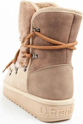 Çizme dimri për femra D.Franklin, bezhë
