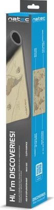 Mauspad Natec Discoveries Maxi, 800x400mm, dekorativ, Gold