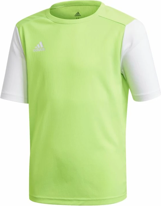 Fanellë stërvitjeje për djem adidas, e gjelbër