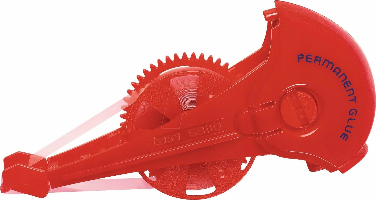 Rimbushje për roller ngjitës Tesa Roller Permanent 14 m x 8.4 mm, e kuqe, 1 copë