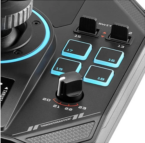 Bazë joysticku fluturimi Thrustmaster Sol-R 5 Base, PC, USB-C, RGB, e zezë 4