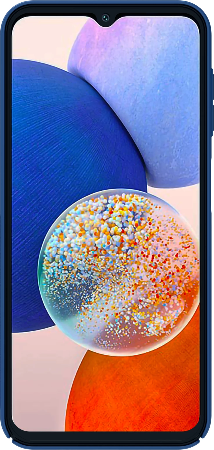 Mbështjellës Nillkin CamShield Case për Samsung Galaxy A14 5G / Galaxy A14, me kapak kamere, Kaltër