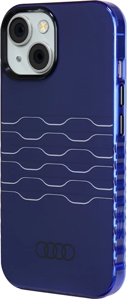 Mbështjellës Audi IML MagSafe për iPhone 15/14/13, Blu