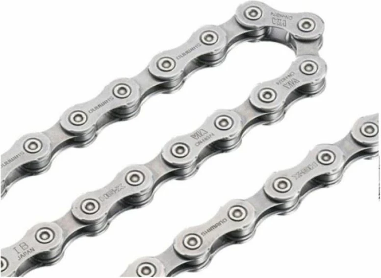 Zinxhir biçiklete Shimano, argjendtë