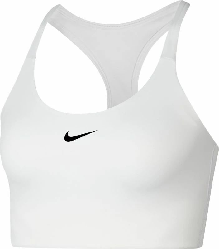 Bra sportiv Nike për femra, të bardhë