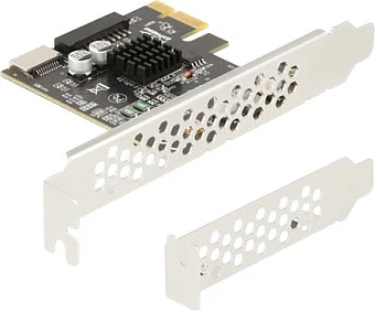 Kartë zgjerimi PCIe DeLOCK 90344, USB 3.2 Gen1 Type-C/19-pin, 5 Gbit/s