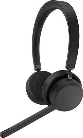 Kufje wireless Lenovo 4XD1Q30302, Bluetooth 5.3, mikrofon me reduktim zhurme, 60h, të zeza