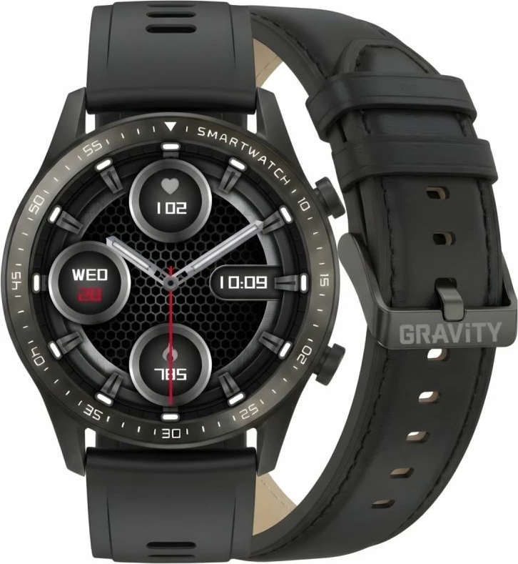 Smartwatch Gravity GT10-3, i zi, 2 rripa