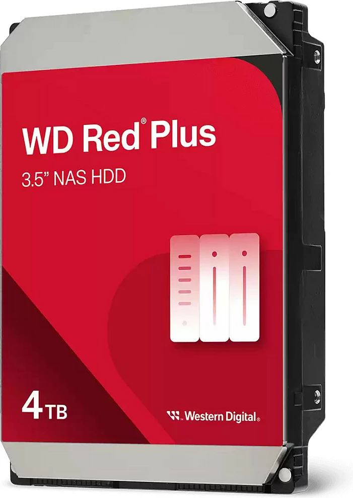 Hard disk i brendshëm Western Digital WD Red Plus WD40EFZZ, 4TB, 3.5", SATA III, 5400RPM