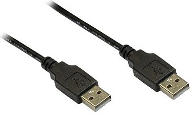 Kabllo USB 2.0 GoodConnections A-A, 1m, e zezë