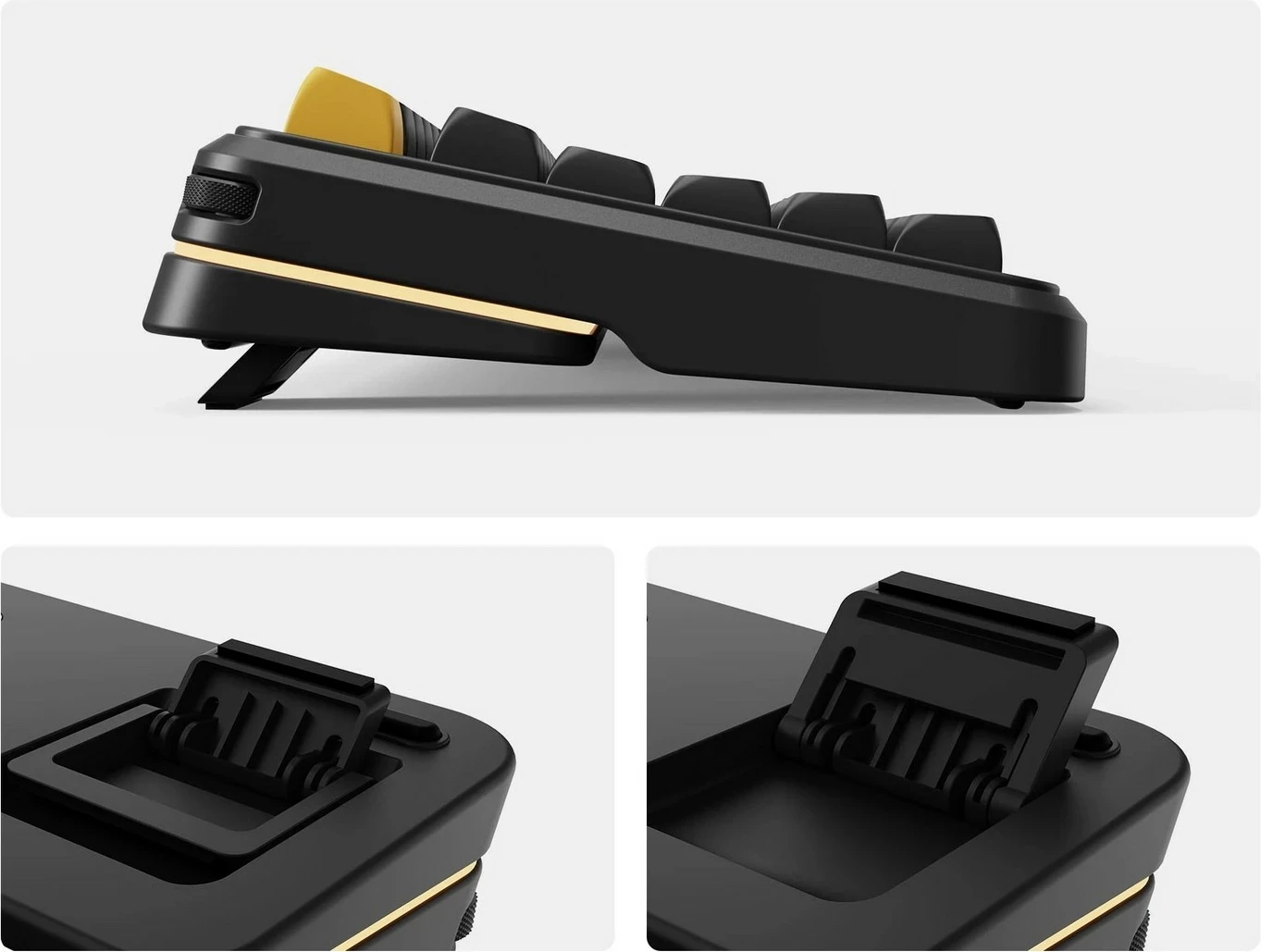 Tastierë gaming Mchose K99 V3, mekanike, RGB, wireless, 96%, e zezë