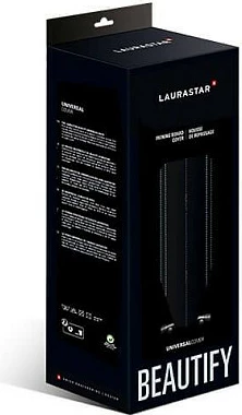 Mbulesë për tavolinë hekurosjeje Laurastar Universalcover Origami, universale, e zezë